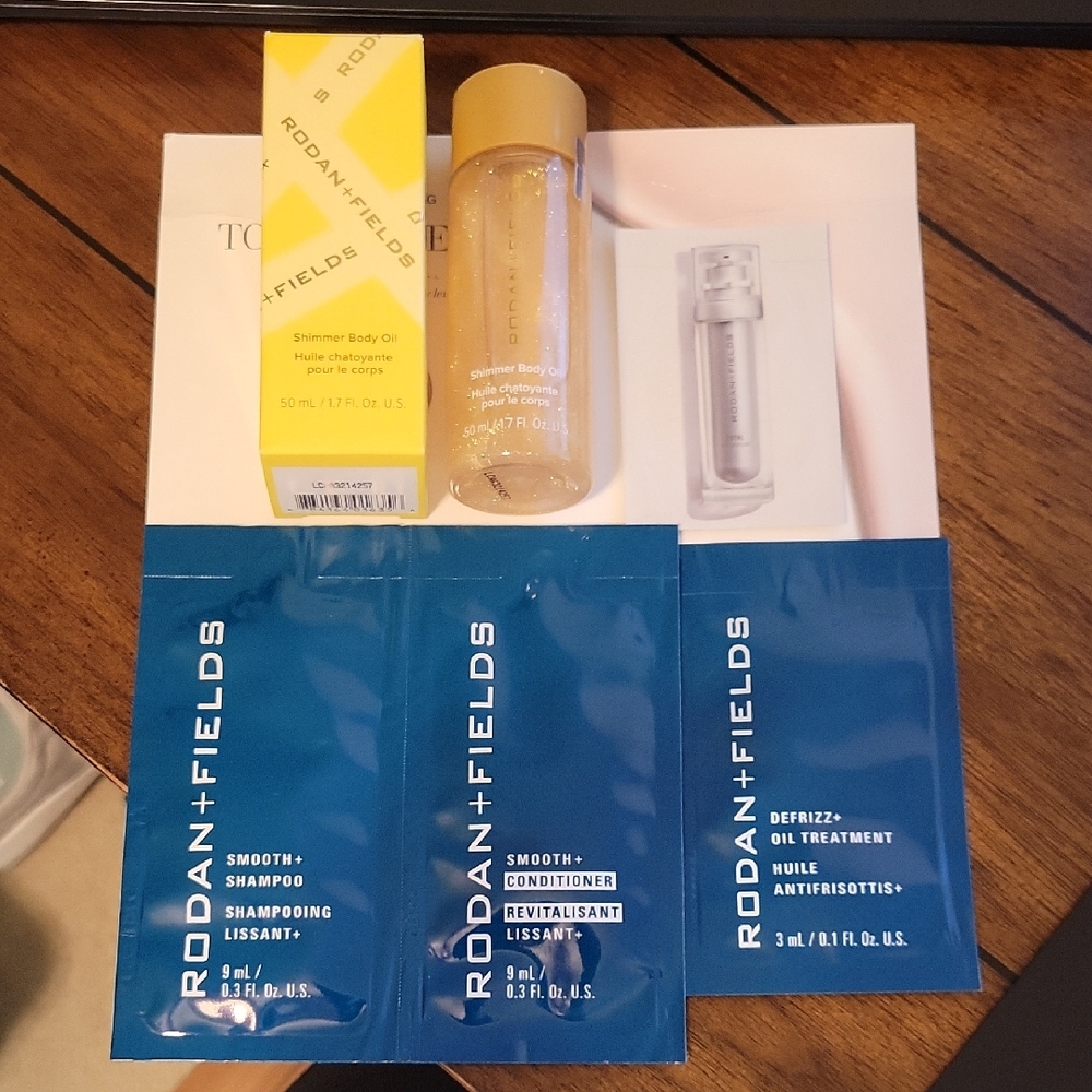 Rodan + Fields Blue and Yellow Skincare Collection